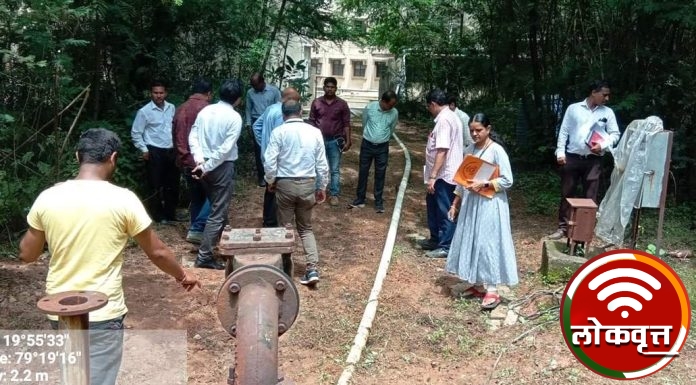 जलशक्ती अभियानच्या केंद्रीय पथकाने केली 10 कामांची पाहणी