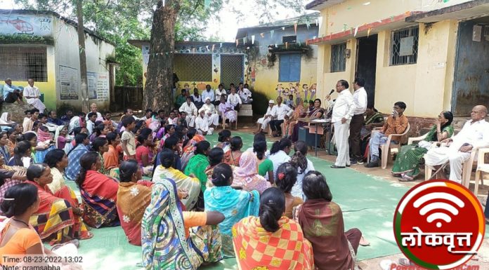 रेती घाटाच्या लिलावाला ग्रामसभेचा विरोध