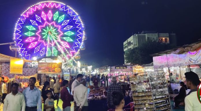 गडचिरोलीतील मेला मधील ब्रेक डान्स वर दुर्घटना : एक युवती जखमी