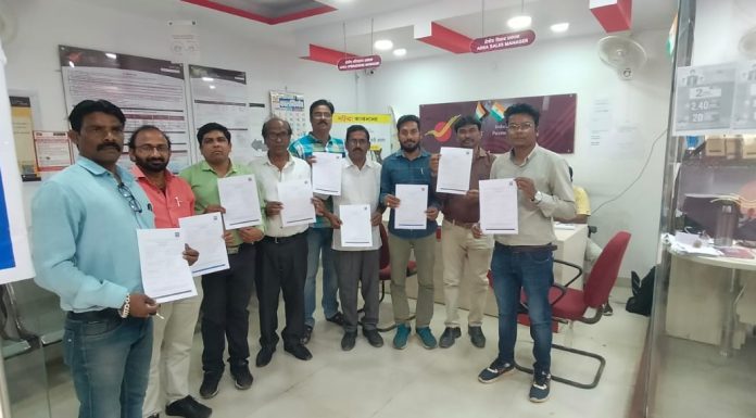 चंद्रपूर: पत्रकारांना 10 लाख अपघात विमा सुरक्षा पाॅलिसीचा शुभारंभ