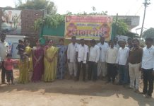 सावित्रीबाई फुले स्मृती दिनानिमित्त माळी समाज संघटना दिभना यांच्या वतीने, पाणपोई चे उद्घाटन