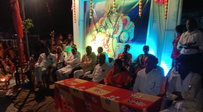 कान्हाळगाव येते रामनमी मोठया उत्साहात साजरा