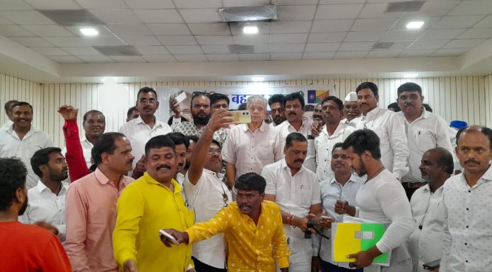 पुणे येथे जिल्हा परिषद पंचायत समिती नगरपालिका निवडणुकीची वंचित बहुजन आघाडीची आढावा बैठक