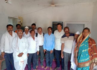 सेवा सहकारी संस्थेच्या अध्यक्षपदी कबीरदास आभारे तर उपाध्यक्षपदी खेमदेव आभारे यांची अविरोध निवड