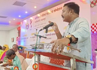 आदिवासींची साहित्याची निर्मिती फार पूर्वी पासूनच असुन या साहित्याची निर्मिती निसर्गातूनच झाली आहे. – माजी आमदार डॉ नामदेव उसेंडी