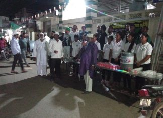 समता सैनिक दल शाखा अहेरीच्या वतीने शरबत वाटप…!