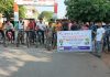 युवकांनी रॅलीतून जागर केले सायकलचे महत्त्व