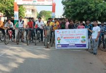 युवकांनी रॅलीतून जागर केले सायकलचे महत्त्व