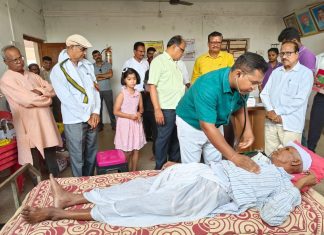 स्पंदन फाऊंडेशनतर्फे वृद्धांची आरोग्य तपासणी