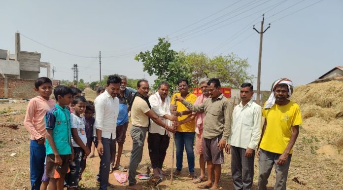 आरमोरी नगर परिषदेतील प्रभाग २ च्या विकासकामांचे भूमिपूजन