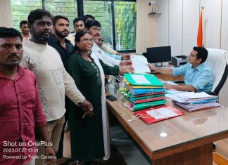 गडचिरोली शहरातील राष्ट्रीय महामार्गालगत सर्विस रोडवरील सर्व ईमारती पाडा