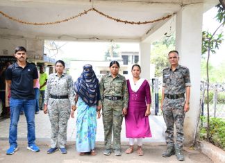 महिला नक्षलीस अटक