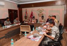 आगामी लोकसभा सार्वत्रिक निवडणूक 2024 च्या अनुषंगाने मा. पोलीस महासंचालक साो. यांनी घेतला आढावा