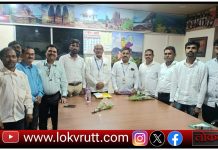 महाराष्ट्र राज्य वृत्तपत्र विक्रेता संघटनेचे कार्याध्यक्ष पवार यांनी गडचिरोली येथे दिली भेट