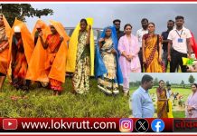 तनुश्री धर्मरावबाबा आत्राम यांनी थेट शेतावर जाऊन साधला शेतकऱ्यांशी संवाद