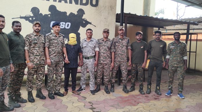 आत्राम खुनात जनमिलिशिया सदस्यला अटक