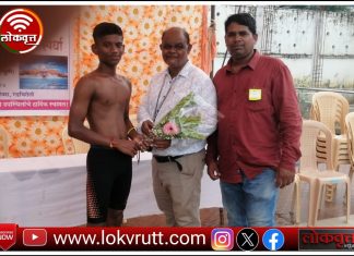 जलतरण स्पर्धेत प्रथमेश कोवेची विभागीय स्तरावर निवड