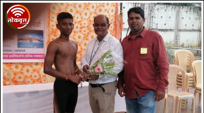 जलतरण स्पर्धेत प्रथमेश कोवेची विभागीय स्तरावर निवड