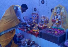 मार्कंडा देव येथील जय संतोषी मॉं मंदिरात अंखड ज्योत उत्सव