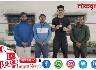 गडचिरोली : पारस राउत याला वरिष्ट राज्य बॉक्सींग स्पर्धेत कास्य पदक