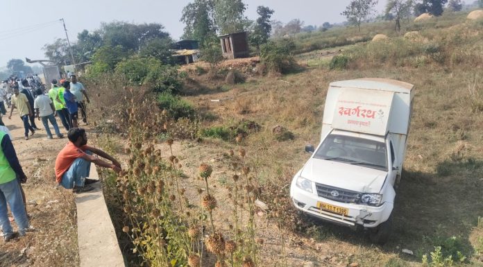 आणि स्वर्गरथाची प्रेतसह हायवेवरून भरारी ; एकाचा मृत्यू