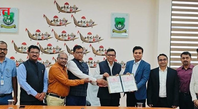 टाटा कन्सलटन्सी सर्विसेस सोबत गोंडवाना विद्यापीठाचा सांमजस्य करार