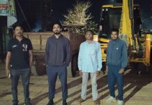 मुरुमगाव : अवैधरित्या रेती तस्करी करणारे जेसीबी व ट्रॅक्टर केली जप्त