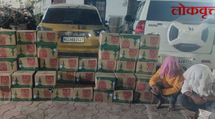 गडचिरोली : अवैध दारु व चारचाकी वाहनासह ७ लाखांचा मुद्देमाल जप्त