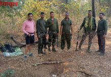 गडचिरोली : माओवाद्यांनी पुरुन ठेवलेले स्फोटक साहित्य जप्त