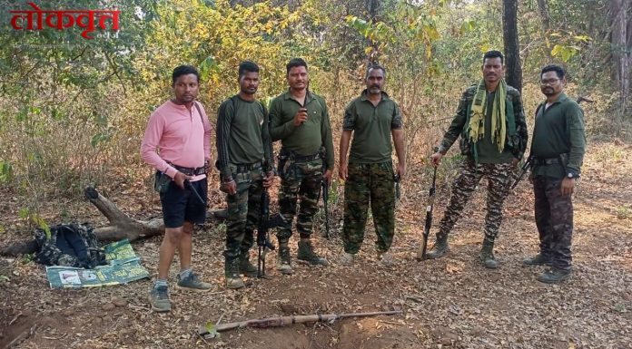 गडचिरोली : माओवाद्यांनी पुरुन ठेवलेले स्फोटक साहित्य जप्त