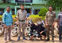 वाहन चोरीतील आरोपी जेरबंद, ९ दुचाकी जप्त