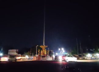 गडचिरोलीत मुख्य चौक अंधारात, नगरपालिकेचे अक्षम्य दुर्लक्ष