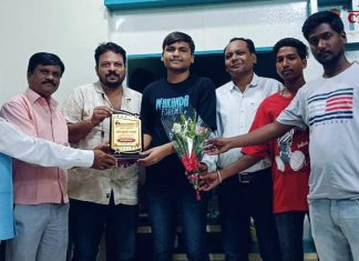 गडचिरोलीतील गुणवंत शौर्य रायपुरे याचा बीआरएसपीकडून गौरव