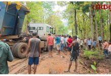 कोरची – कुरखेडा राष्ट्रीय महामार्गावर तब्बल 12 तासांचा लागला जाम