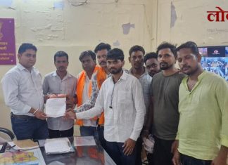 गडचिरोली शहरातील मुख्य रस्त्यावर अतिक्रमणाचा विळखा