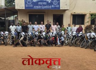 गडचिरोली जिल्ह्यात वाहनचोरी करणारी आंतरराज्यीय टोळी जेरबंद – ४२ दुचाकी जप्त