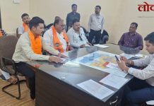 गडचिरोली नगरपरिषदेस समोर मनविसे आक्रमक : मराठी पाट्यांची मागणी