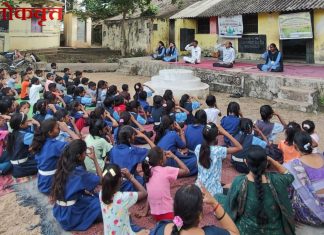 योगशक्तीचा जागर : तळोधी(मों) येथे विद्यार्थिनींच्या पुढाकाराने योगशिबिराचे आयोजन