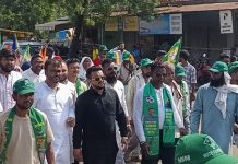 गडचिरोलीत एमआयएमचे भव्य शक्तिप्रदर्शन