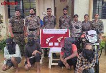 बंदुकीचा धाक दाखवून ट्रक चालकाला लुटणारे चौघे अटकेत