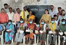 टीबीमुक्त भारतासाठी कोडापे परिवाराचा हातभार ; क्षयरुग्णांना प्रोटीनयुक्त आहाराचे वाटप