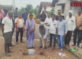 मुडझा येथे माजी आमदार डॉ. देवराव होळी यांच्या हस्ते विविध विकासकामांचे भूमिपूजन व लोकार्पण