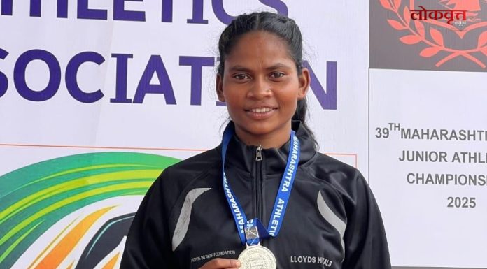 लॉयड्स स्पोर्ट्स अकादमीचा डंका – राज्यस्तरीय स्पर्धेत व्हॉलीबॉल चॅम्पियनशिप, मोनिकाने उंच उडीत पटकावले रौप्य पदक