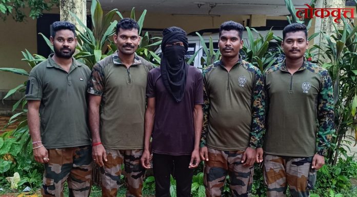 गडचिरोली : पोलिसांची रेकी करीत असलेल्या जहाल नक्षलीस अटक