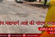 गडचिरोलीच्या प्रवेशद्वारावर खड्डे, धूळ आणि दुर्गंधीचा साम्राज्य : राष्ट्रीय महामार्ग आहे की पांदण रस्ता?