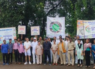 192 बटालियनच्या पुढाकाराने गडचिरोली बसस्थानक झळाळले