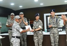 सी-६० जवान, अपर पोलीस अधीक्षकांचा पोलीस महासंचालक रश्मि शुक्ला यांच्या हस्ते गौरव