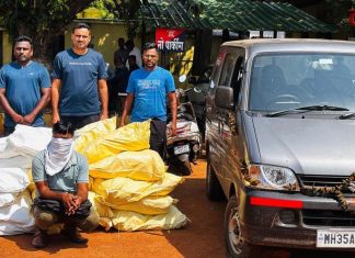 गडचिरोली : प्रतिबंधित सुगंधित तंबाखूची तस्करी , एकास अटक – ८ लाखांचा मुद्देमाल जप्त