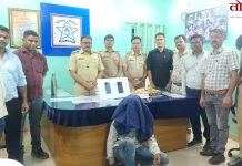 घरफोडी आरोपीच्या चोवीस तासात आवळल्या मुसक्या