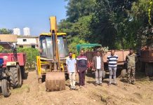 सावलीत वनविभागाची धडक कारवाई ; अवैध उत्खनन करणाऱ्यांवर चपराक, ३ ट्रॅक्टरसह १ जेसीबी जप्त